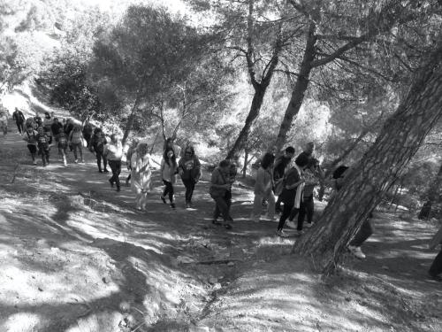 Primera passejada comunitara Carmel Amunt - Gretel Broyn